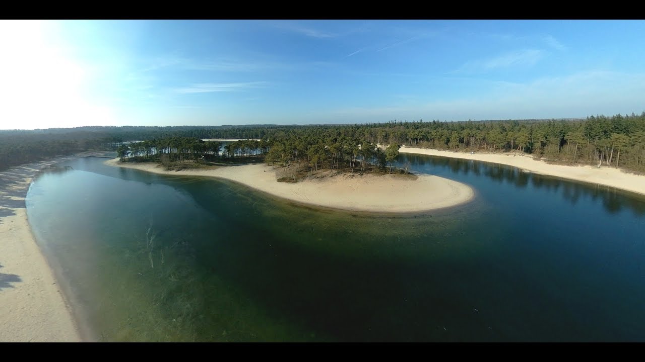 Vliegeren bij het Henschotermeer
