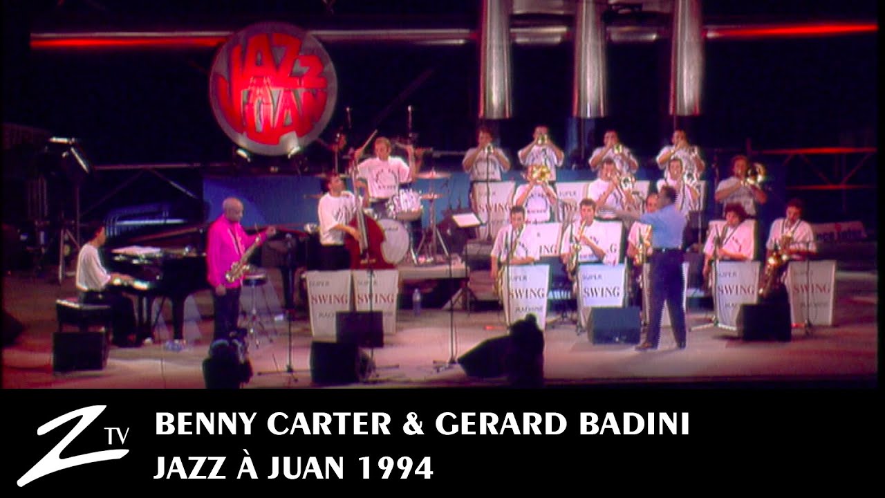 Benny Carter & Gerard Badini feat le Super Swing Machine - LIVE Jazz &agrave; Juan 1994