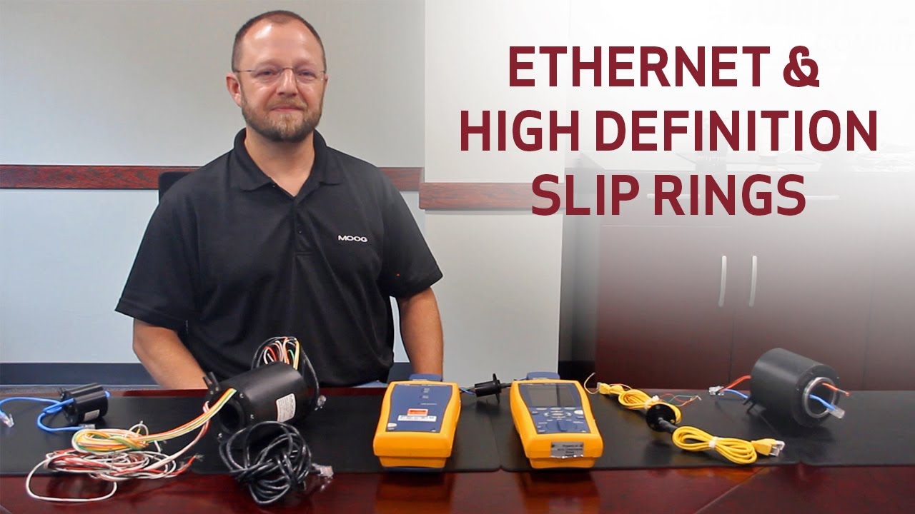 Ethernet & High Definition Slip Rings Overview