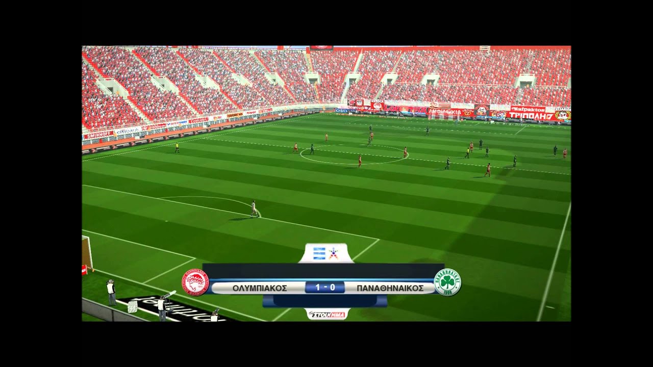 Olympiacos Vs Panathinaikos (Karaiskakis Stadium) [PES 2013] ProGamerZ Ultimate Patch