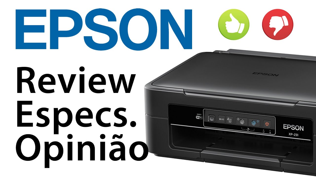 Multifuncional EPSON XP-225/231/235 - Review, Especificações, Opinião