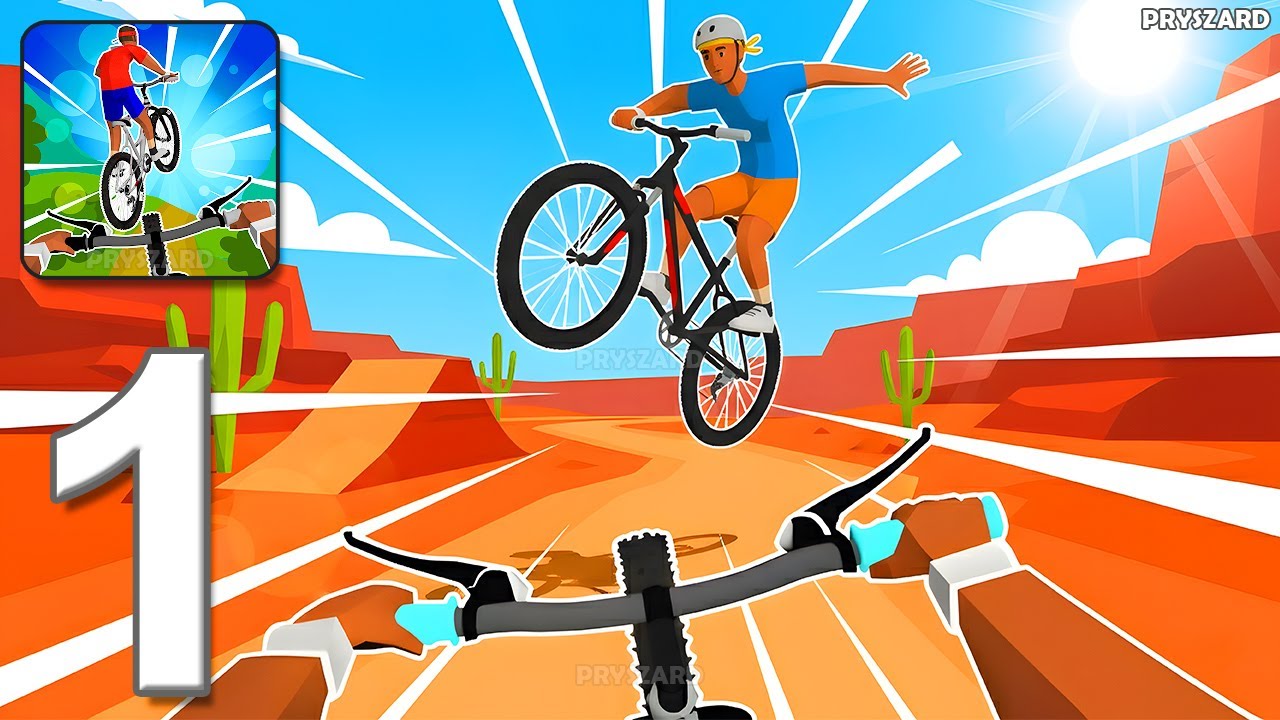 Riding Extreme 3D - Gameplay Walkthrough Part 1 - Bike Race Game (iOS, Android)