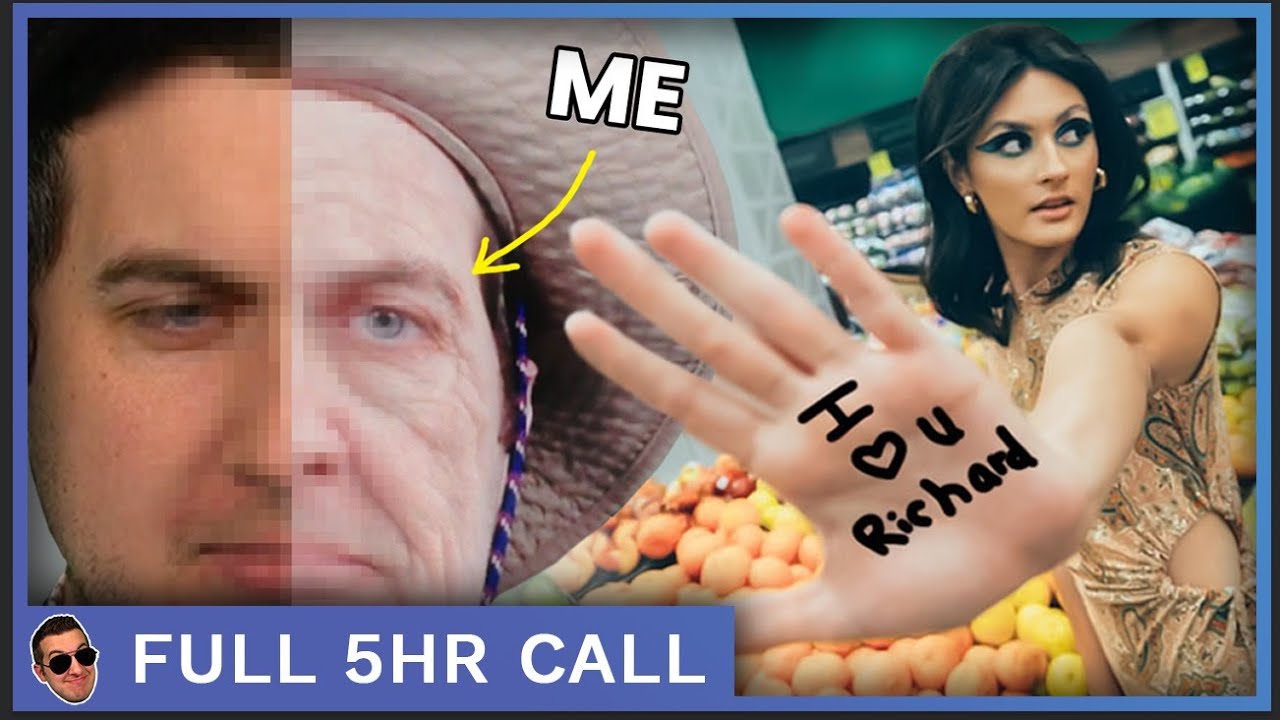 Using an AI Powered Webcam To Scam Scammers (Full 5.5hr Call)