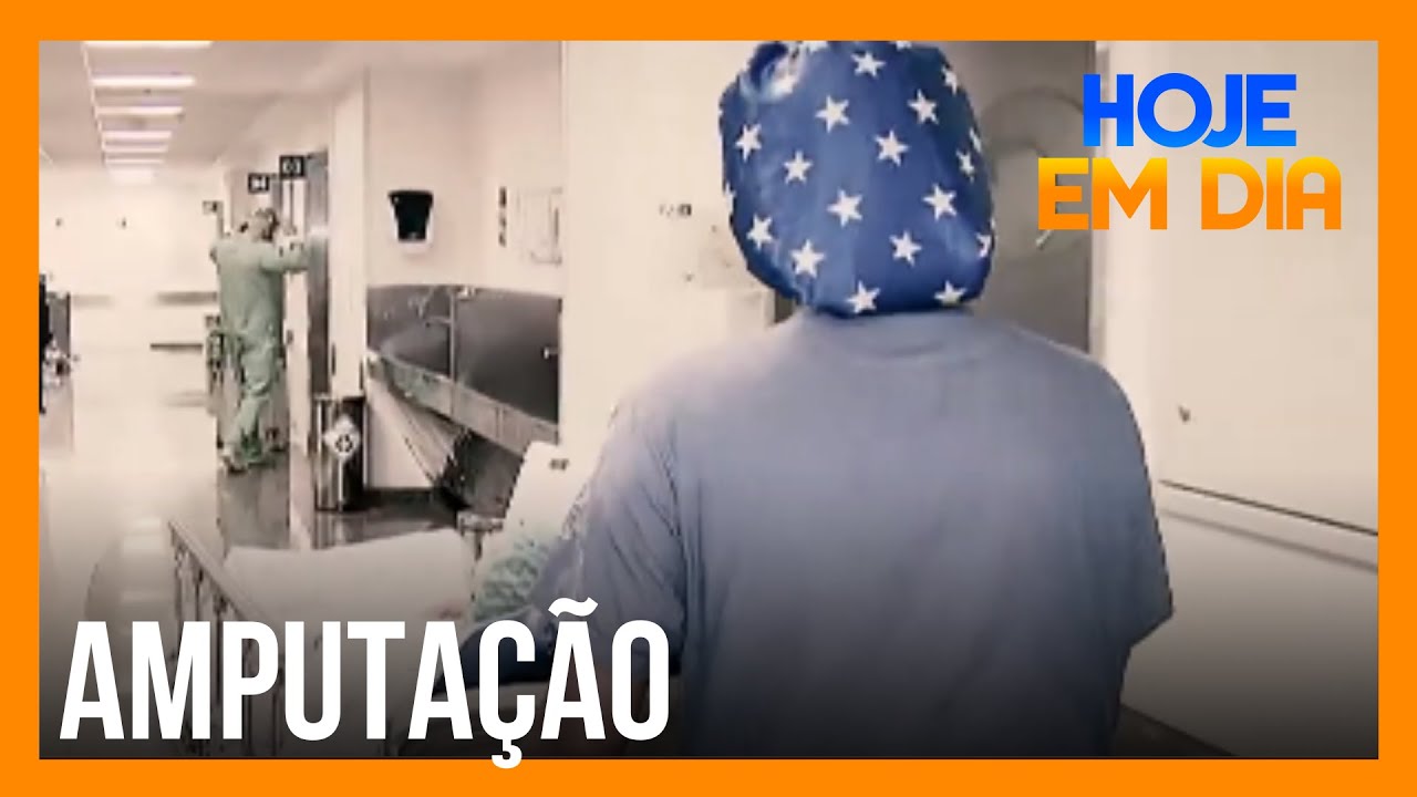 Jovem que teve a perna amputada conta sua história de superação