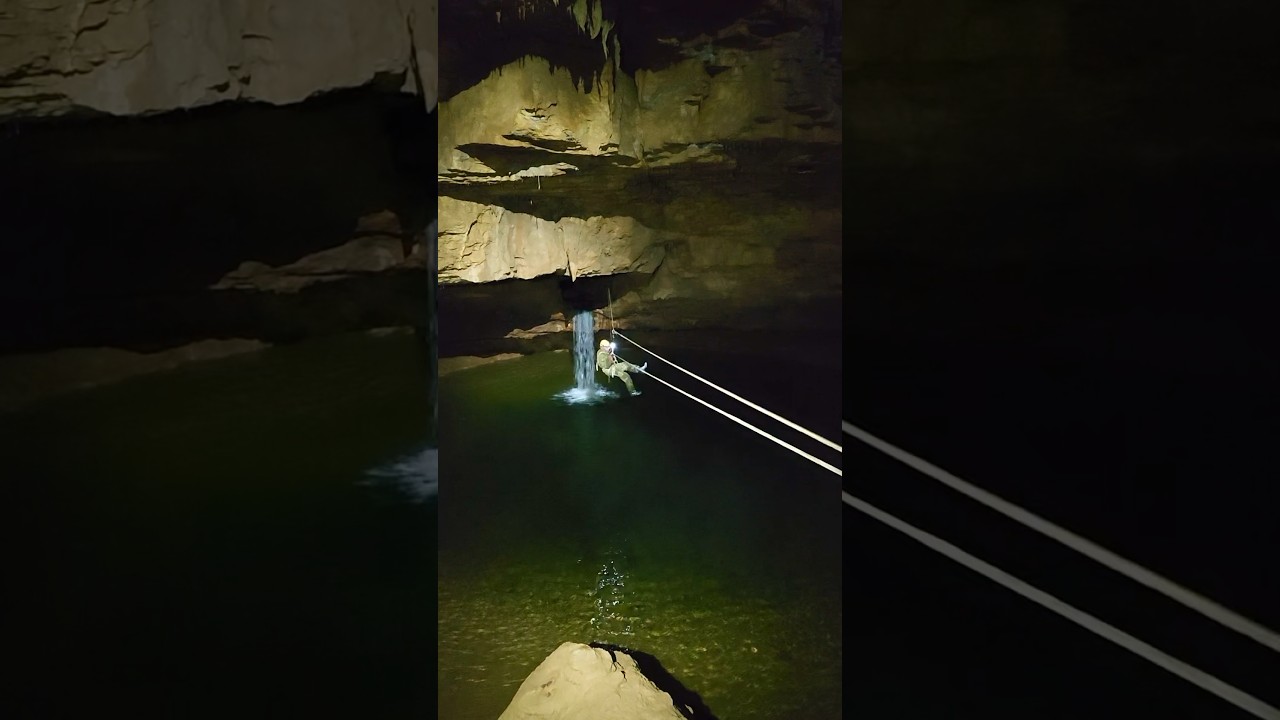 Crazy caving in France  #speleology #speleo #caves #travel #nature #france #adventure #extremesports