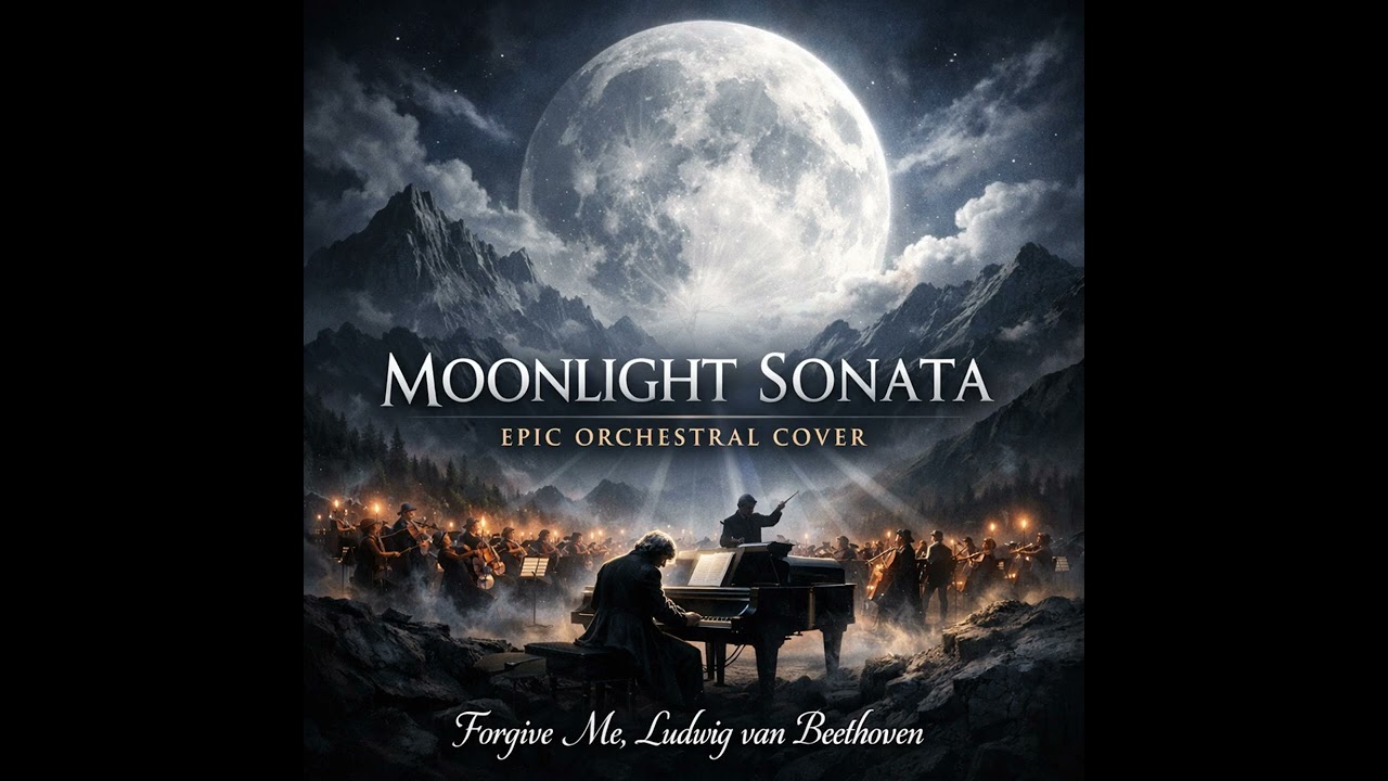 Forgive me, Ludwig van Beethoven.Moonlight Sonata (Epic Orchestral Cover)