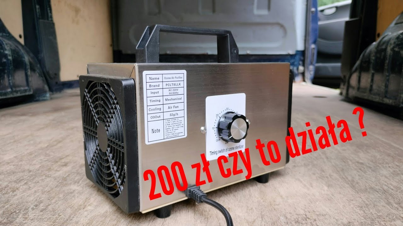 ozonator za 200 zł ozonowanie samochodu ??? czy to działa ?