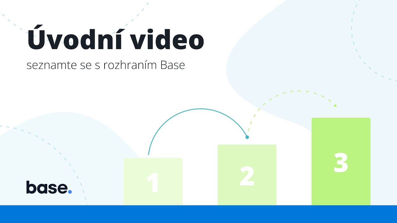 Začněte s base.com rychle a jednodu&scaron;e: &Uacute;vodn&iacute; video