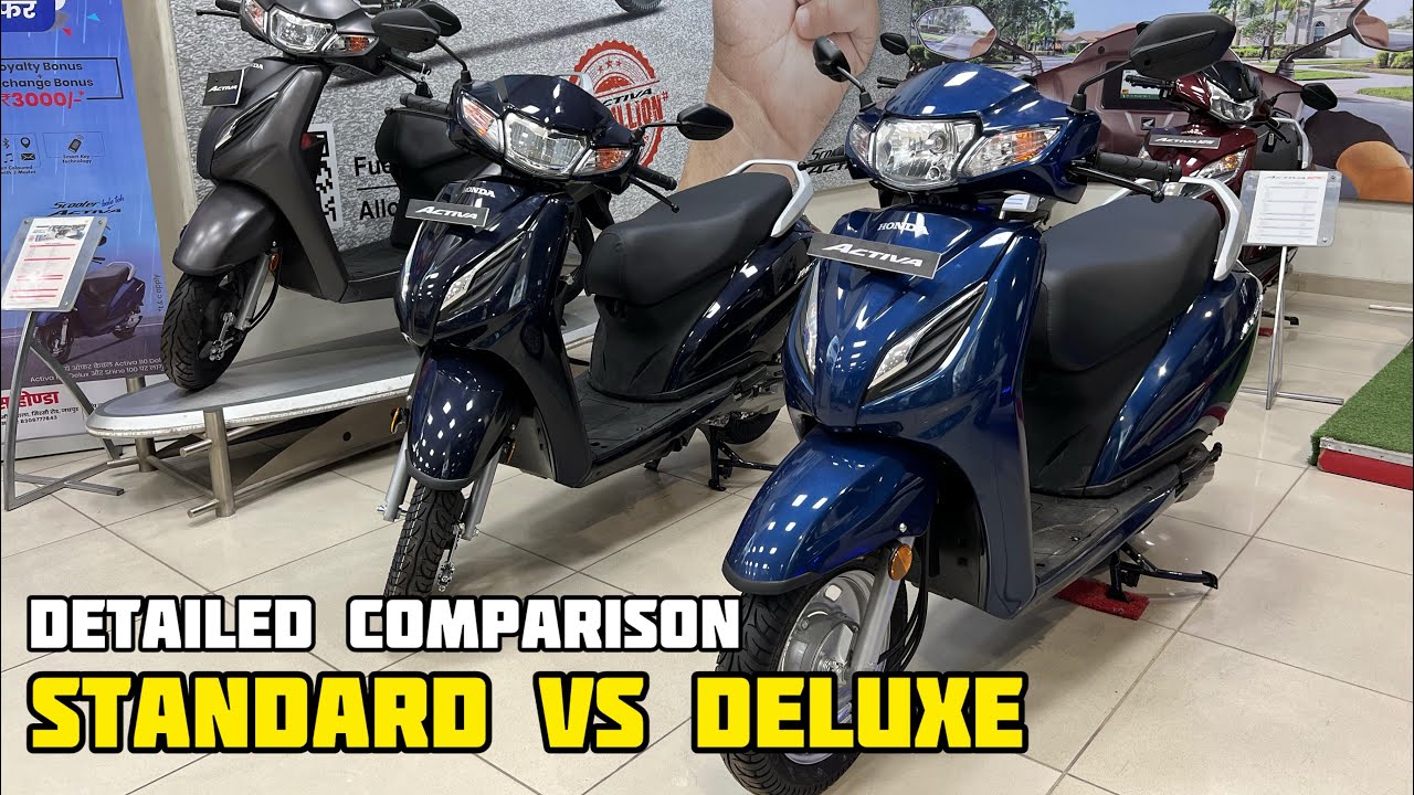 Activa Ka Kaunsa Variant Hai Value For Money | 2025 Honda Activa STANDARD vs Honda Activa DELUXE 