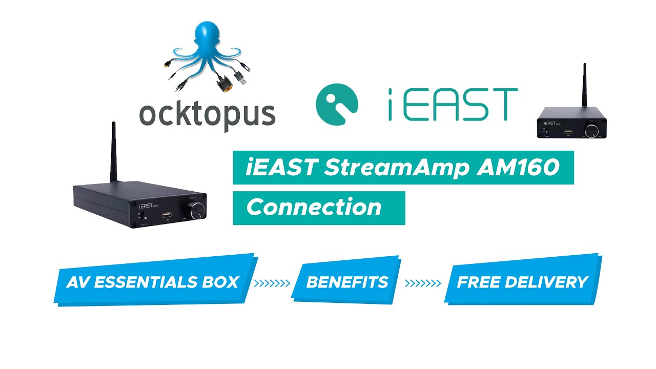 iEAST StreamAmp AM160 Connection