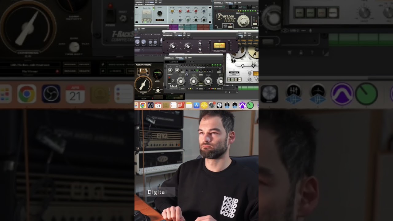 #shorts #analog vs #digital #modern #metal #metalcore #mix #mixing #engineer #studio #producer