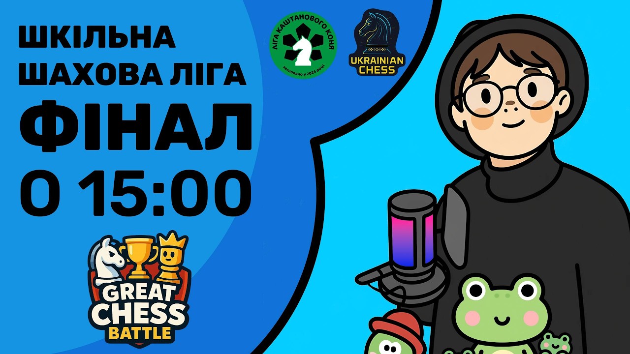 ФІНАЛ Шкільної Шахової Ліги Каштанового Коня | lichess.org