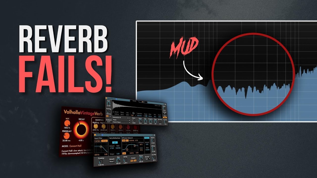 Tracks abmischen: 3 Reverb Fehler, die du vermeiden musst