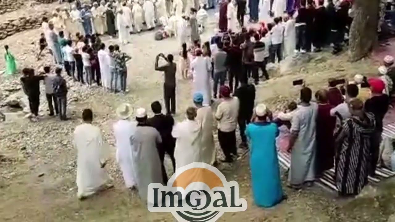 فلكلور إقليم الحوز أحواش الاعراس | عرس في منطقة امزميز أنگال أسيف المال