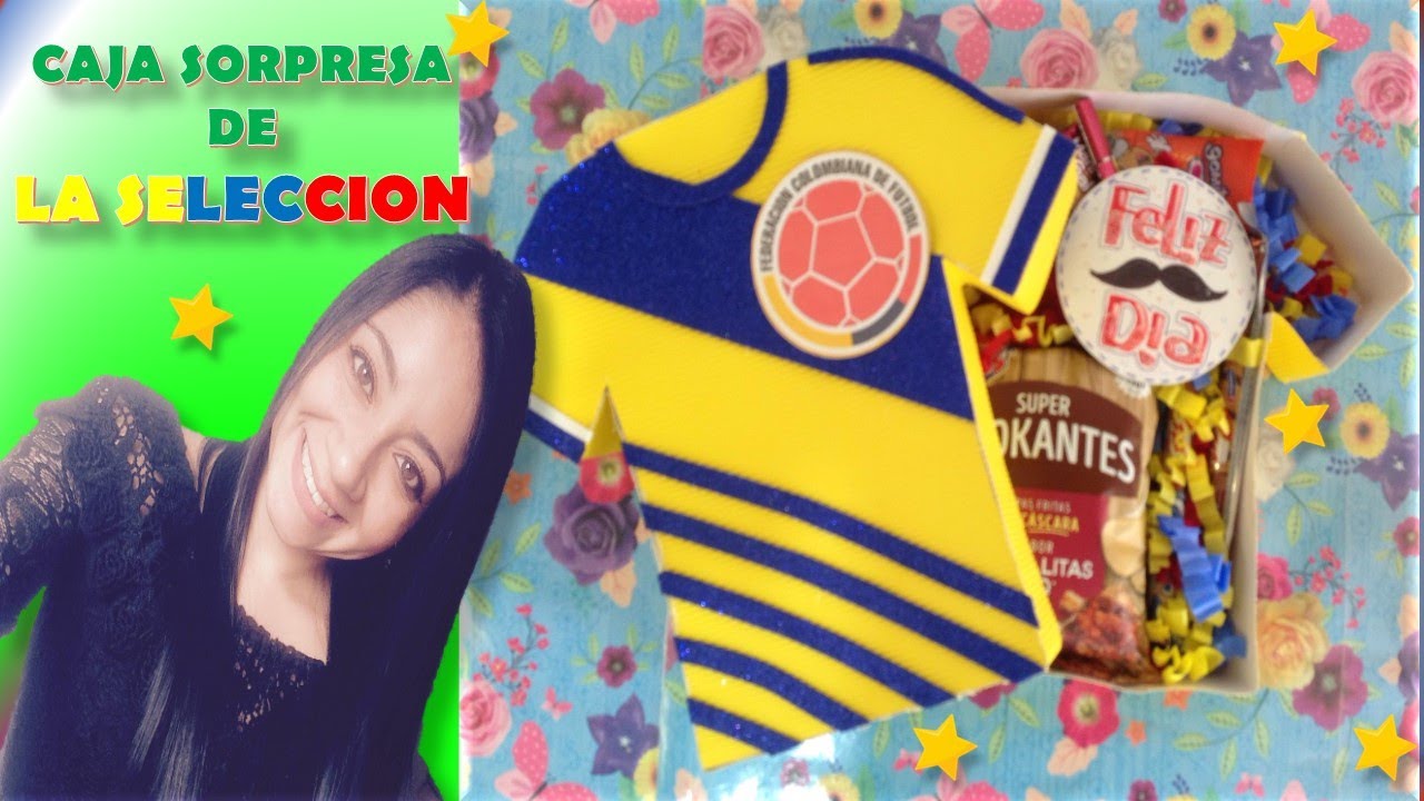 💛 💙❤ Cómo hacer una CAJA SORPRESA para PAPÁ (en forma de playera) 💛💙❤ - Hola Paola