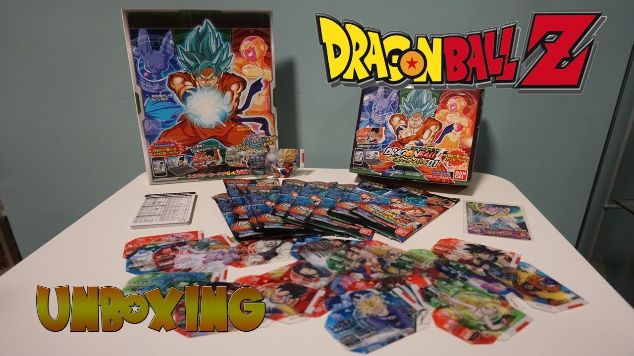 DRAGON BALL SCOUTER BATTLE VOL 1 #1 | APERTURA ARCHIVADOR (Binder) + 10 SOBRES CARDS | UNBOXING