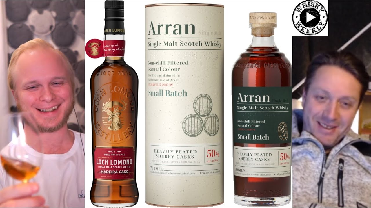 Kraftfull sherryrök från Arran och en Madeira-trimmad Loch Lomond!