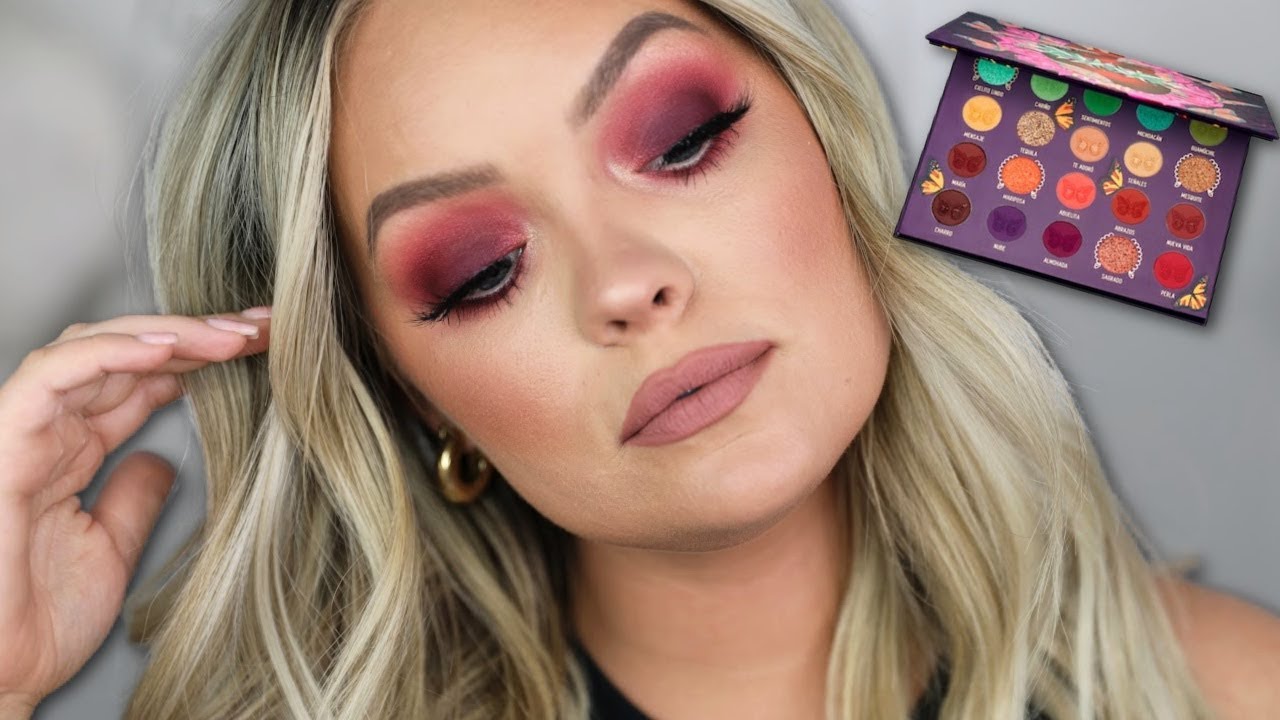 HOW TO: PURPLE SMOKEY EYES! Melt Cosmetics Amor y Mariposas Palette Makeup Tutorial Fall 2022