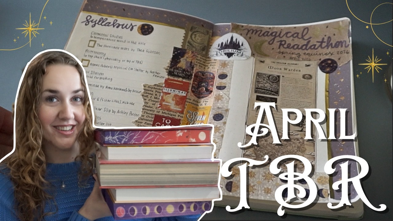 April TBR and Reading Journal Setup ✨ Magical Readathon Spring Equinox 2026