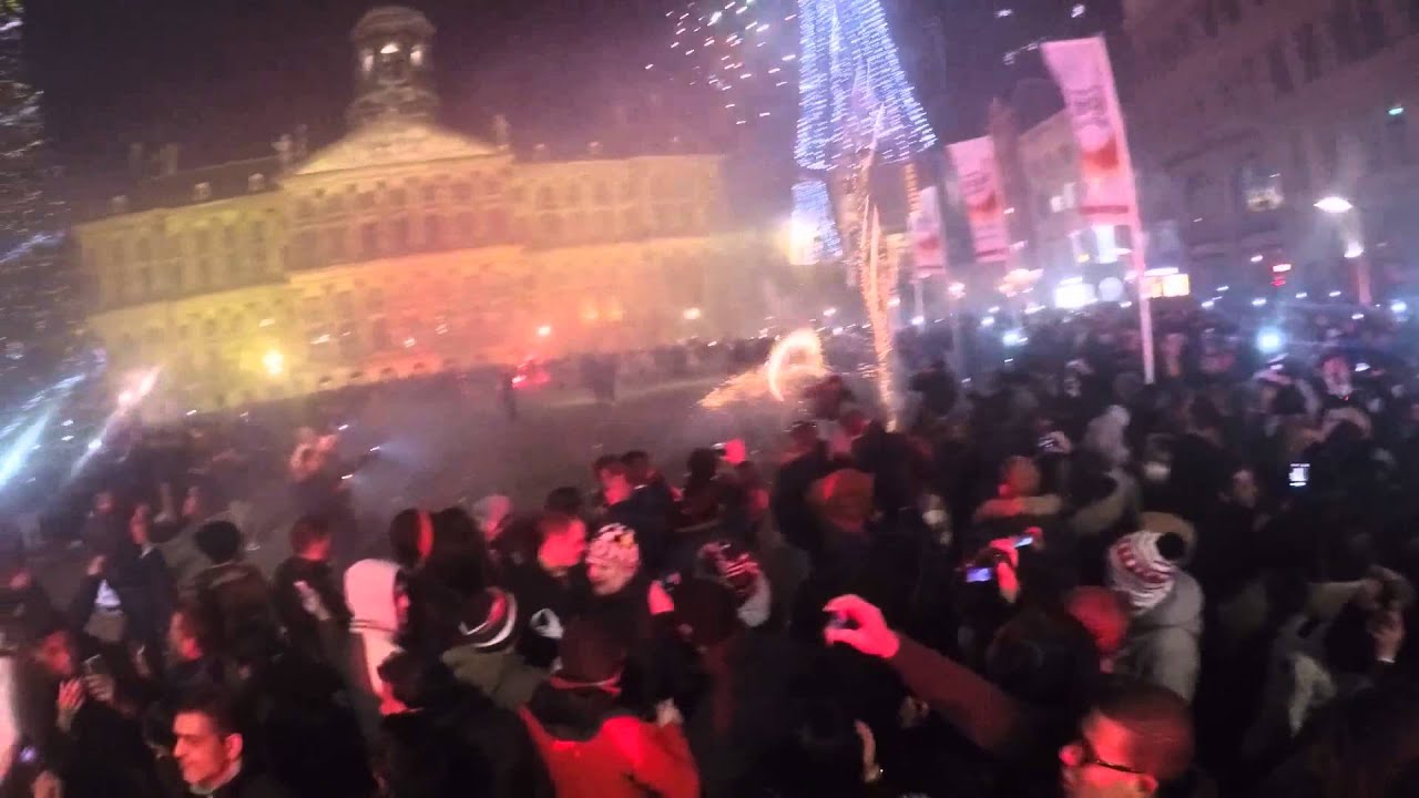 NEW YEARS EVE AMSTERDAM, DAM SQUARE 12.00