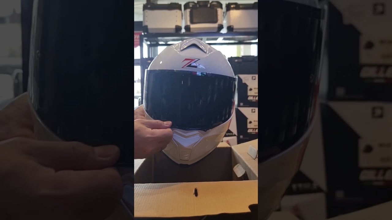 Zebra Ritzy Modular Helmet 😍