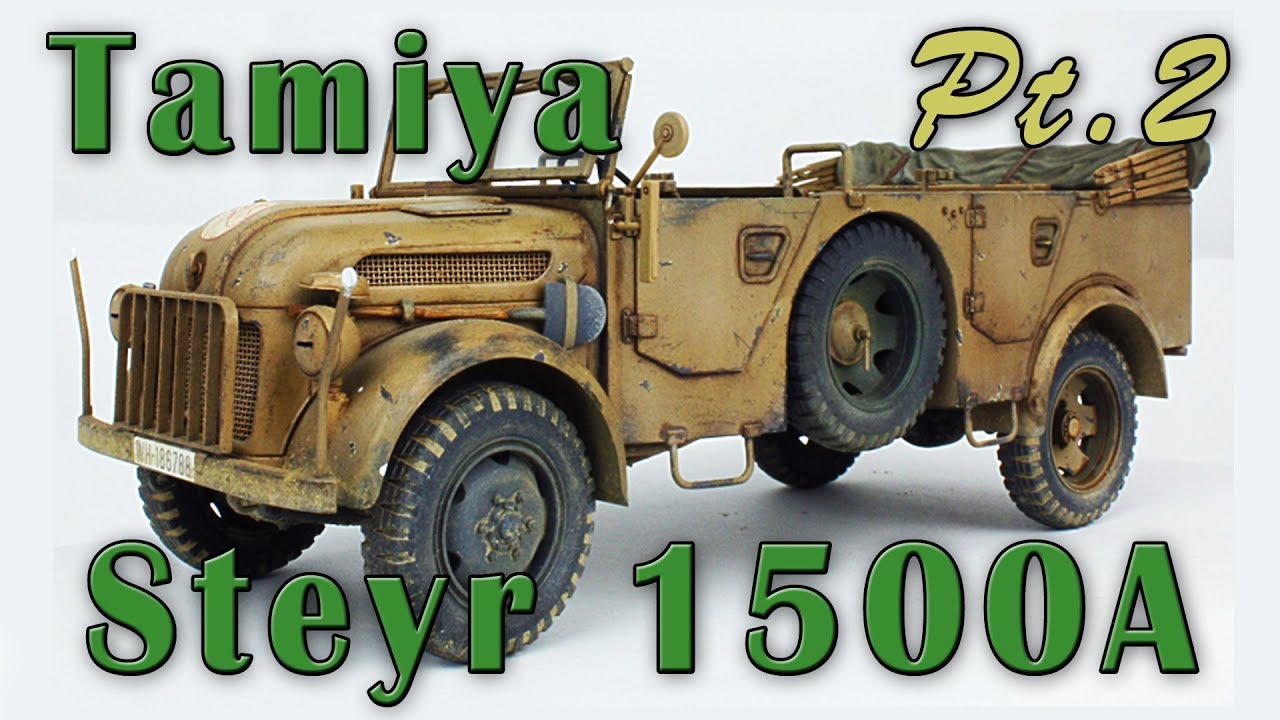 Tamiya Steyr 1500 Kit Review and Build Part 2