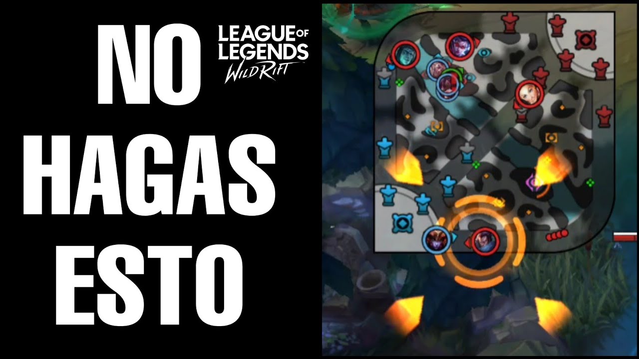 ERRORES QUE TODOS COMETEN CUANDO JUEGAN WILD RIFT