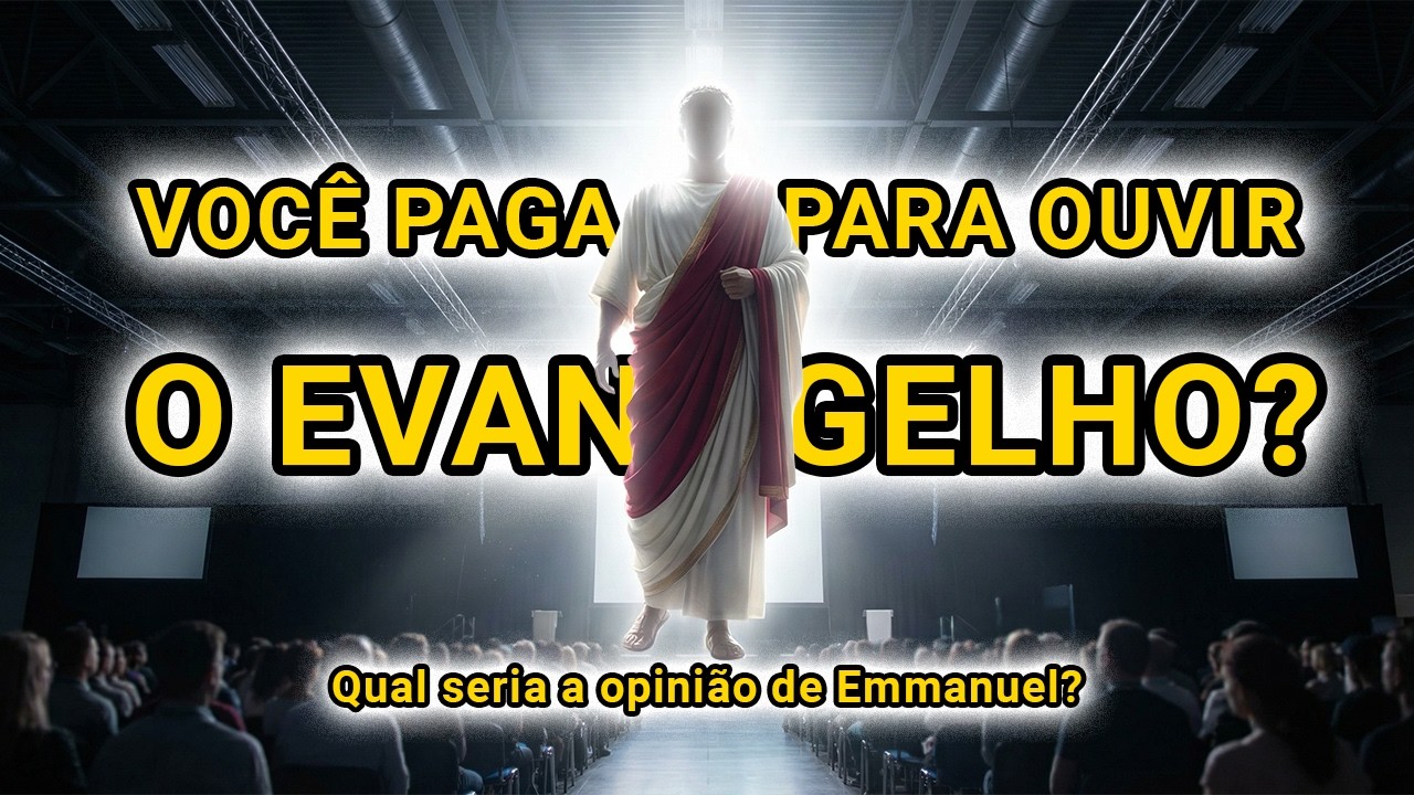 VOCÊ PAGA PARA OUVIR O EVANGELHO? O que Emmanuel diria sobre isso?