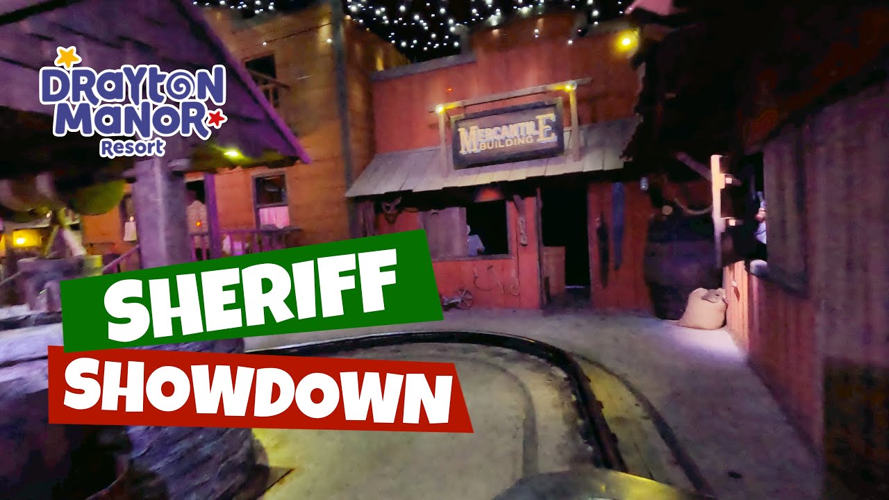 Sheriff Showdown  on-ride POV - Drayton Manor