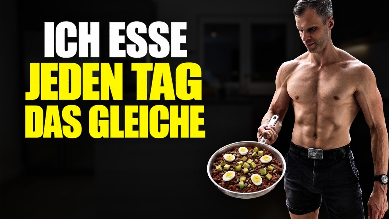 Ich esse seit 2 Monaten DASSELBE Rezept (100 % Nährstoffe ohne Supplements)