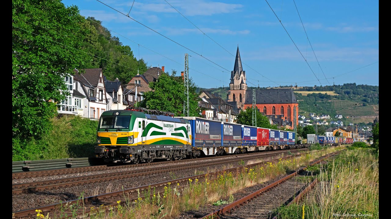 Zugverkehr im Rheintal, 12.06.23
