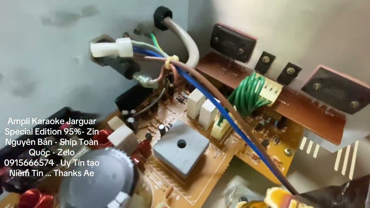 ♥️Ampli Karaoke Jarguar 203 SE Hàng Bãi Đẹp 95% -Zelo 0915666574- Hát Tốt - GIÁ : 6.xxx