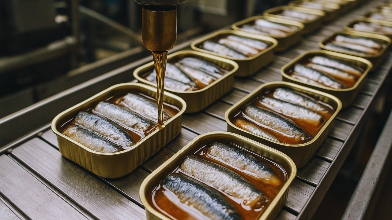 Você não imagina como a SARDINHA EM LATA é feita no Brasil! O processo vai te surpreender
