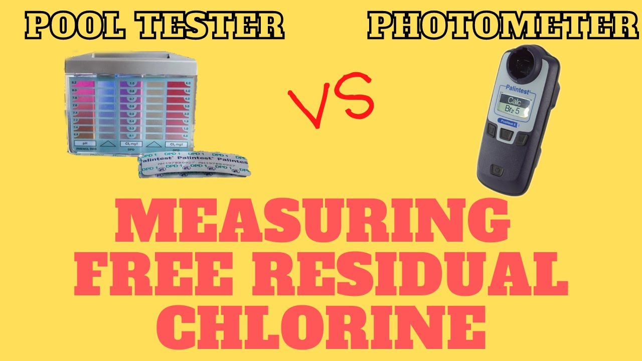 Pooltester vs Digital Photometer for Measuring Chlorine