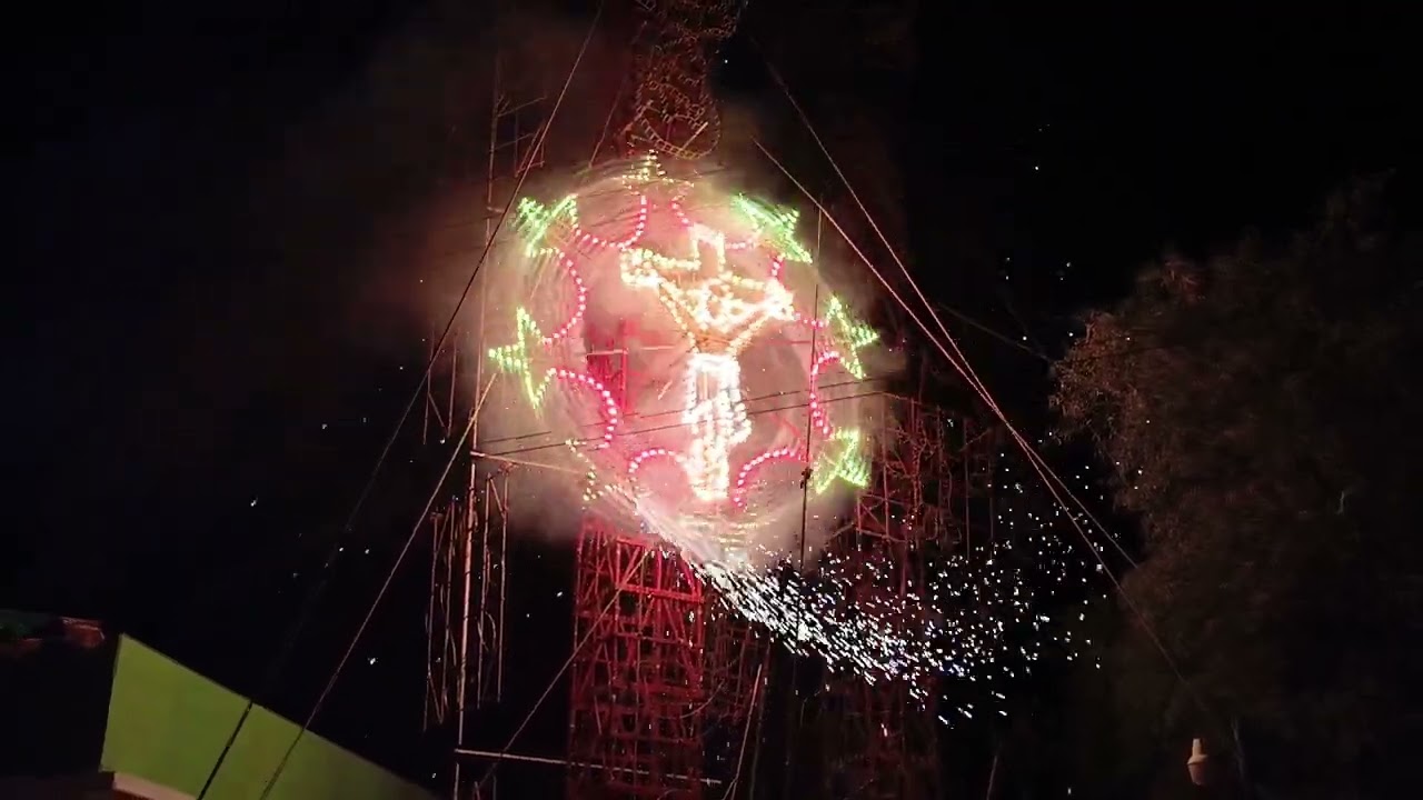 Quema de castillos en San José de la laja Tequisquiapan Qro| 19 de marzo 2024