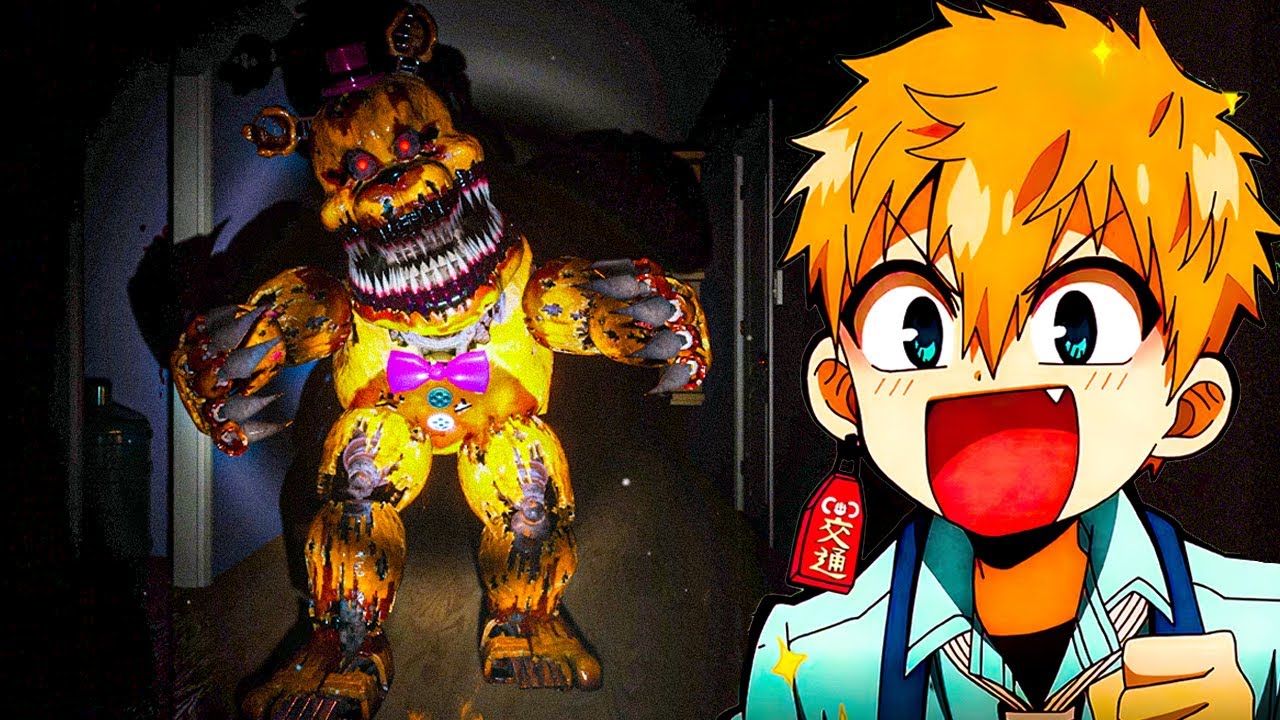 JOGANO O FNAF 4 COM GRAFICO ABSURDAMENTE BONS