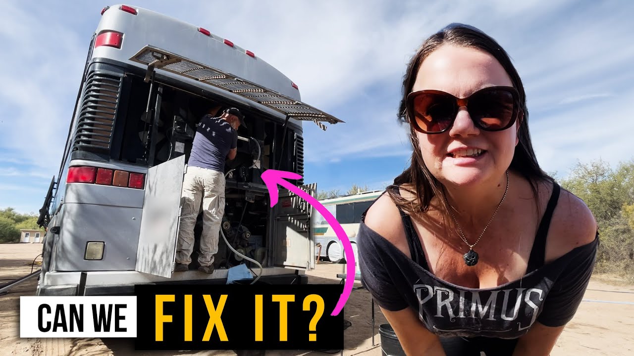 The Bus Won't Start Without This // Buslife in Arizona