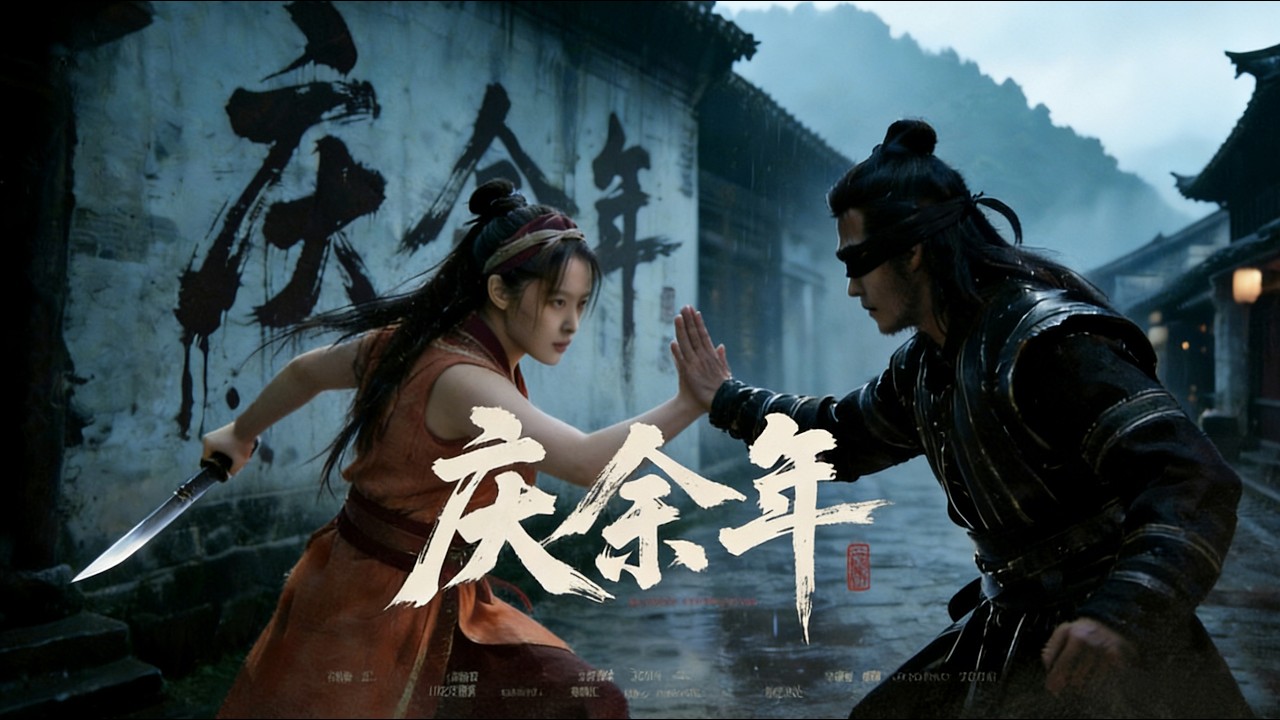 [功夫電影】雙劍美女偷襲瞎子，不料他是天下第一創客!#庆余年#中國電視劇 #電影 #武术