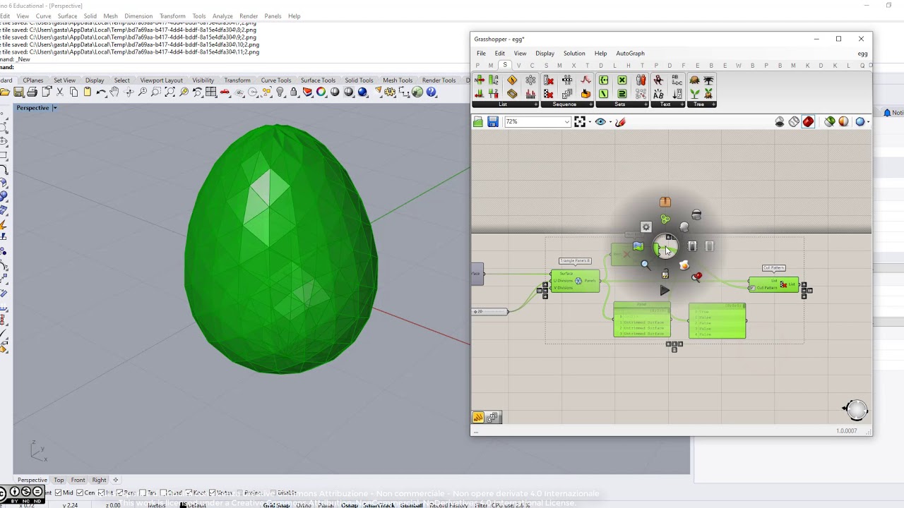 Dragon Egg - Grasshopper 3D
