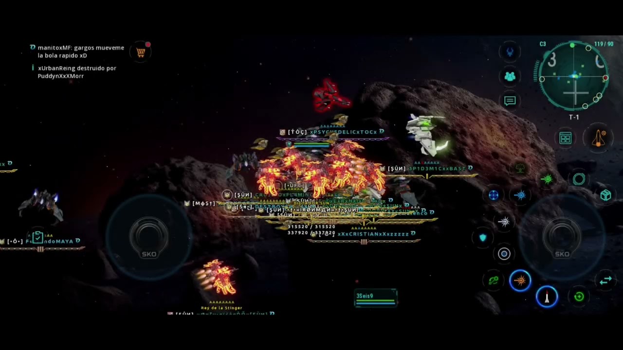 Waruniverse - SPACEBALL T1- NA On fire 🔥 Orión vs Vega 