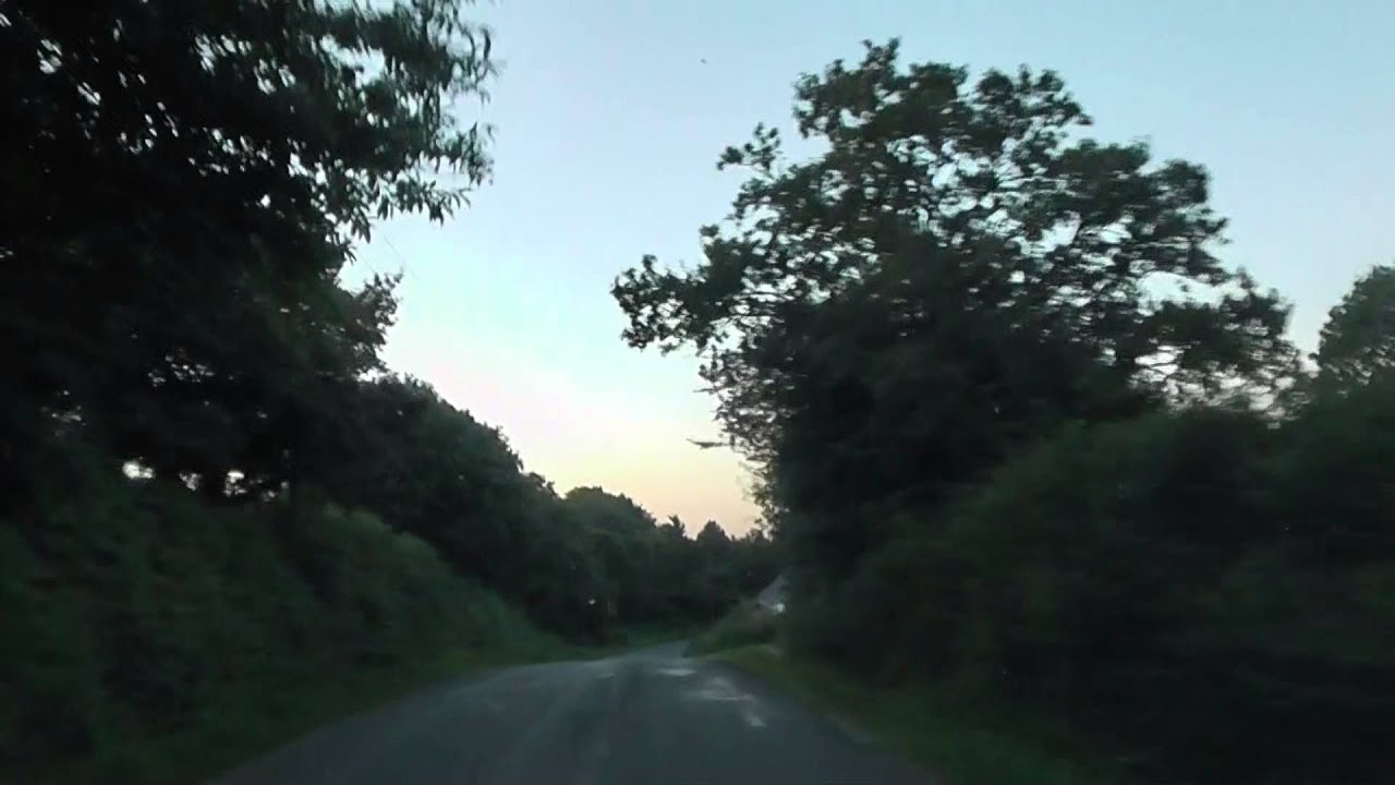 Driving Between Kergrist Moëlou & La Croix Tasset D31, Côtes d'Armor, Brittany 23rd July 2012