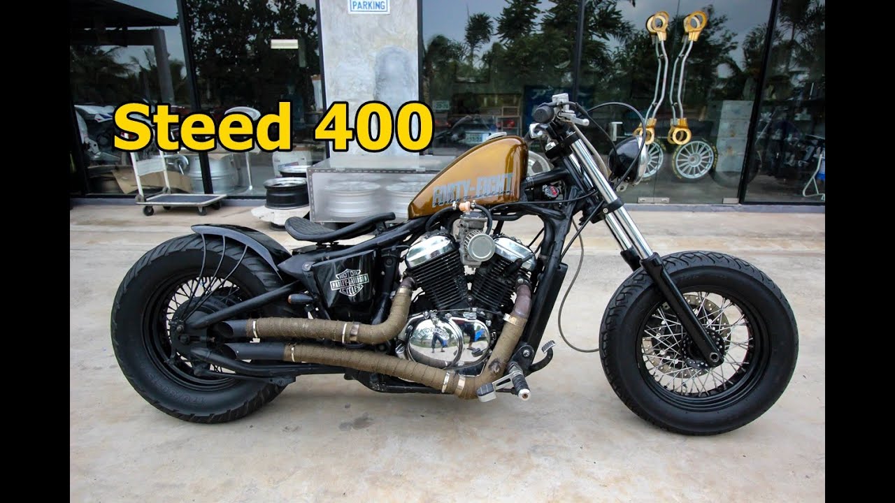 CTW Riders : Honda Steed 400 แต่งทรง Bobber - SOLD