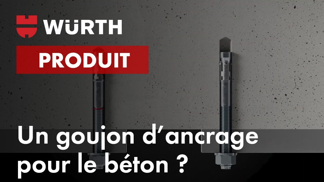 Goujon d'ancrage W-FAZ Pro pour béton - Würth