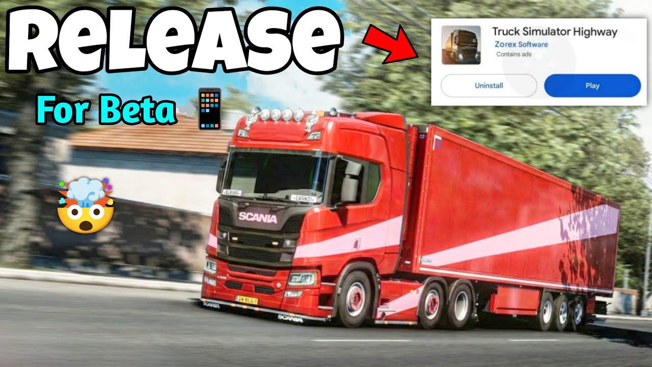 Официальный запуск бета-версии Truck Simulator Highway 🎉 Как присоединиться к бета-тестированию 🔥✅