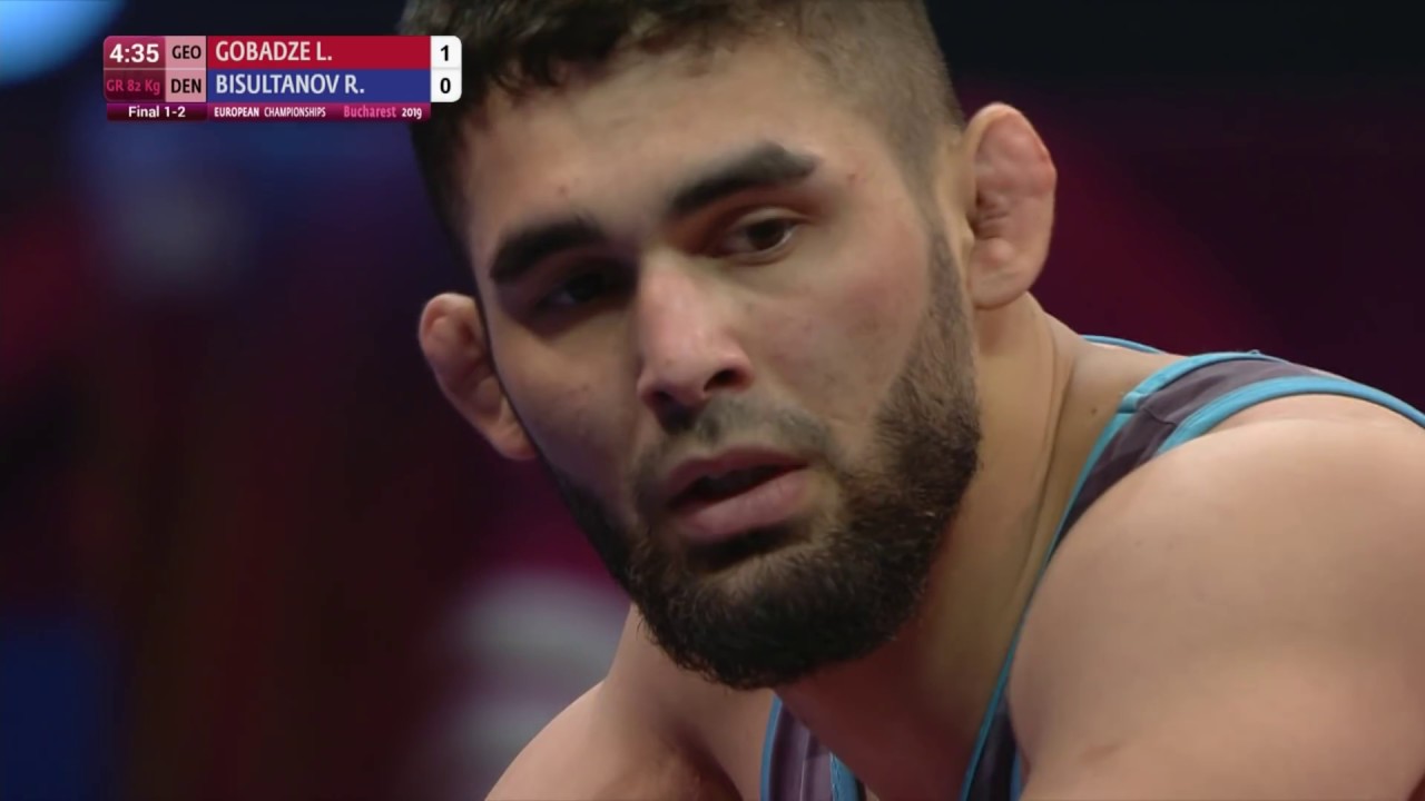GOLD GR 82kg - Rajbek Alvievich BISULTANOV (DEN) v. Lasha GOBADZE (GEO)