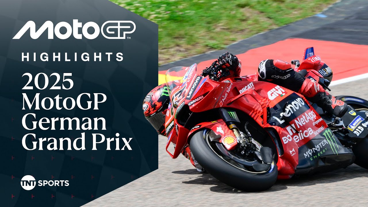 CRASH-FILLED RACE! 🫨 | MotoGP 2025 German Grand Prix Race Highlights 🇩🇪