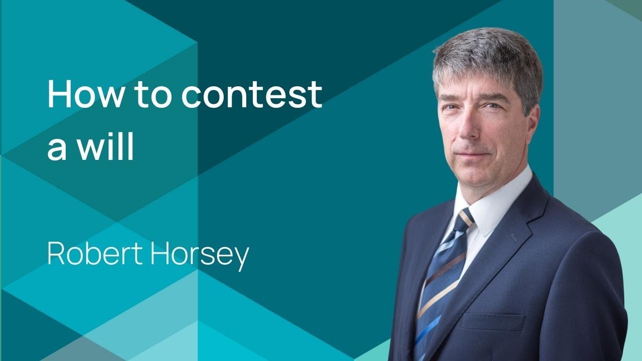 How to contest a will?