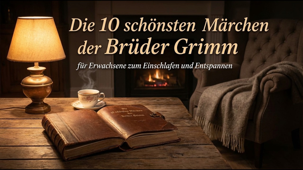 Die 10 schönsten Märchen der Brüder Grimm   für Erwachsene zum Einschlafen und Entspannen