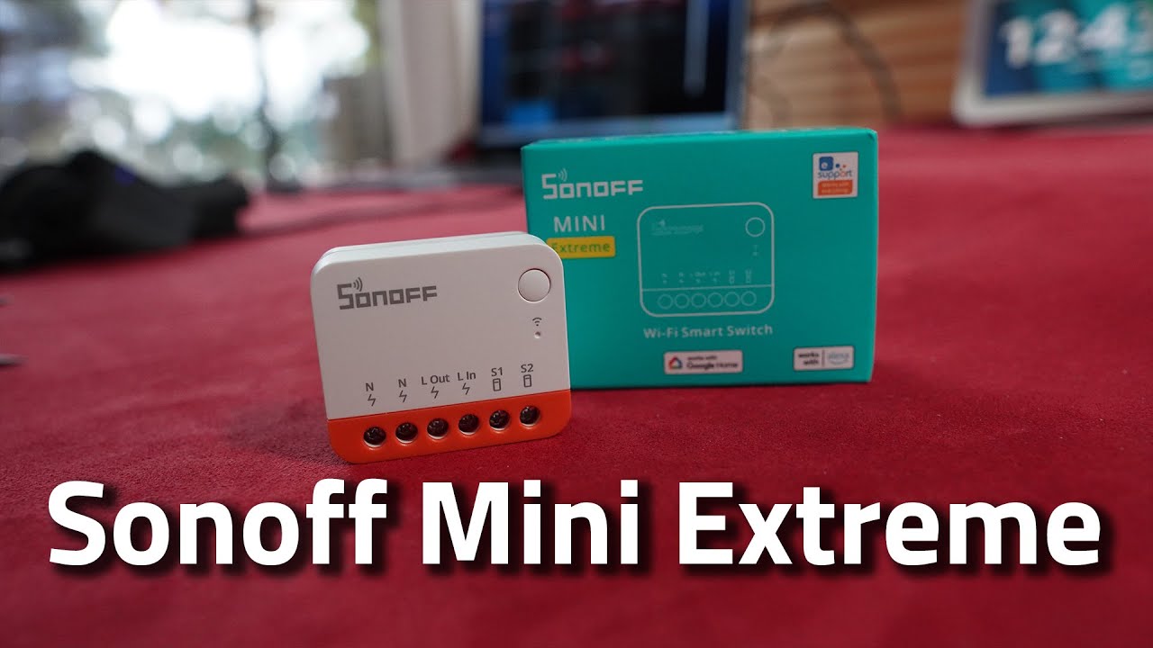 🚀 Sonoff Mini Extreme / Sonoff Mini R4 #SmartnyDom