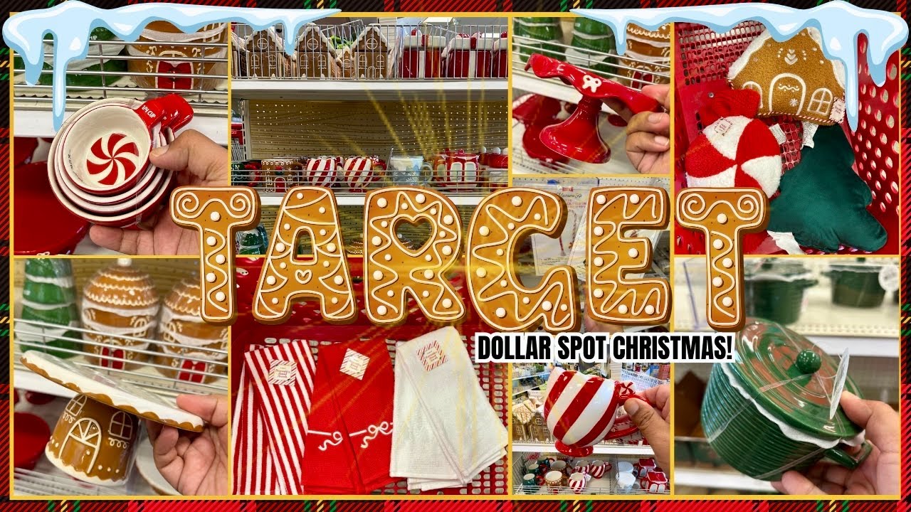 Самая ВИРУСНАЯ рождественская коллекция Target Dollar Spot за всю историю 🎄 Вы должны это увидеть!